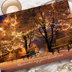 Sympathy Cards jul Efterlevnad Helgkort