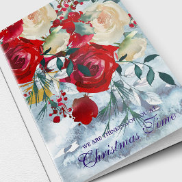Sympathy Cards jul | Juli Bouquet Helgkort