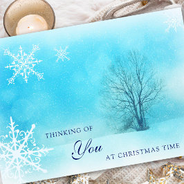 Sympathy Cards jul | SNÖFLINGOR Helgkort