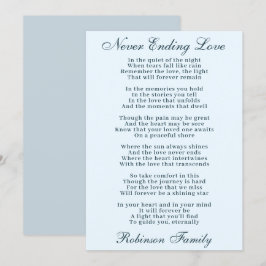 Sympathy Dikt Card Kort