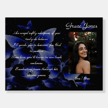 Sympathy Funeral Gravesite Welcome Board