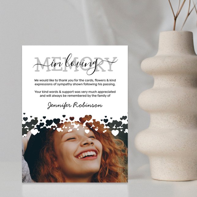 Sympathy Funeral Tack Kort (Skapare uppladdad)