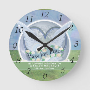 Sympathy Gift Rund Klocka