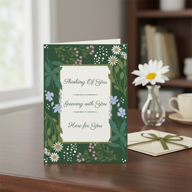 Sympathy & Grief Support Card | Thinking of You Kort (Skapare uppladdad)