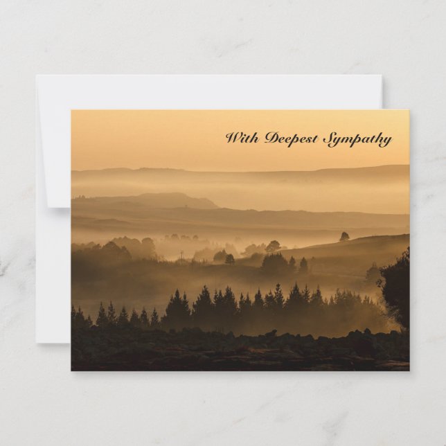 Sympathy-kort för ljusbibel-tidigt kort (Framsida)