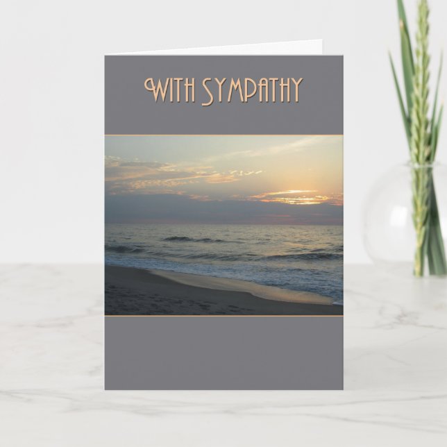 Sympathy Kure Sunrise Kort (Framsida)