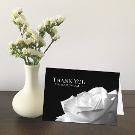 Sympathy Memorial Tackkort Card - Ro