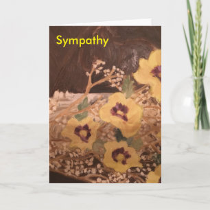 Sympathy Memory Internal hälsning Card Kort