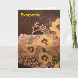 Sympathy Memory Internal hälsning Card Kort