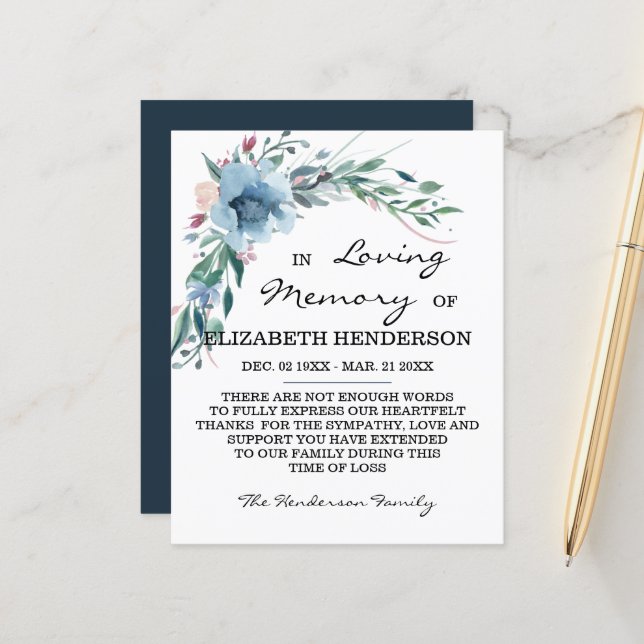 Sympathy Memory /Tack. (Fram/Back In Situ)