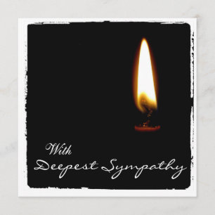 Sympathy Photo Card Kort
