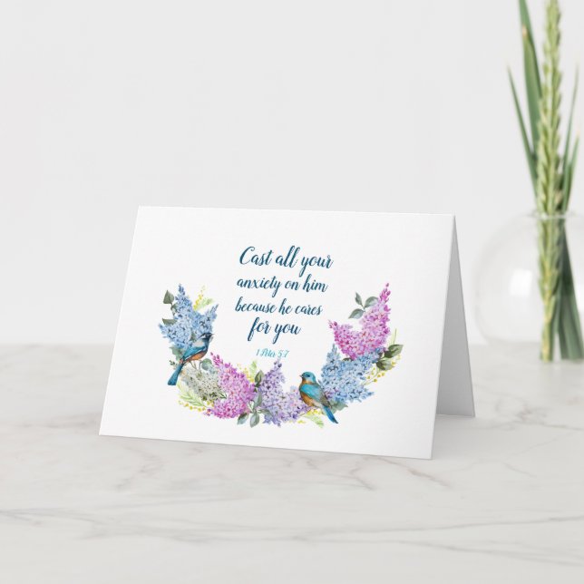 Sympathy Scripting Card Kort (Framsida)
