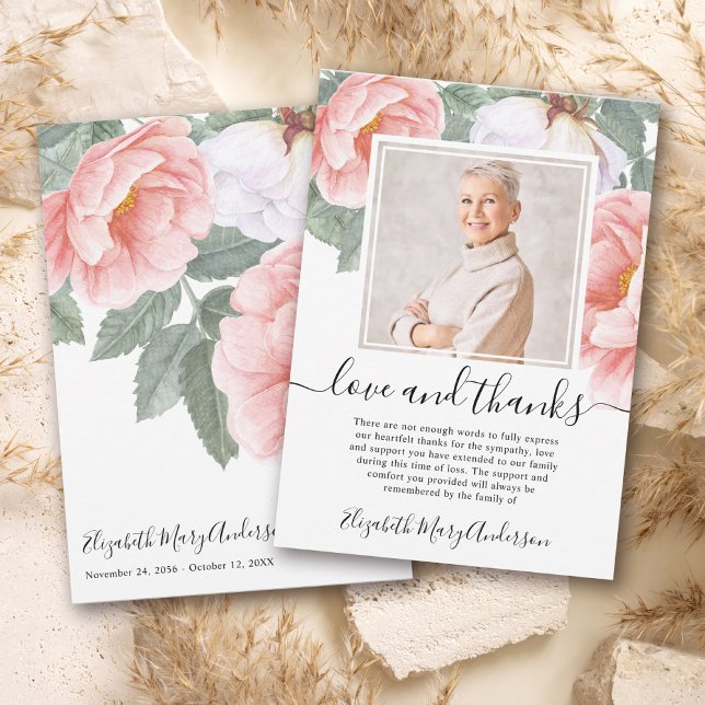 Sympathy Tack Bereavement Blommigt Photo (Skapare uppladdad)