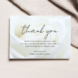 Sympathy Tack Blommigt Ro Bereavement Kort