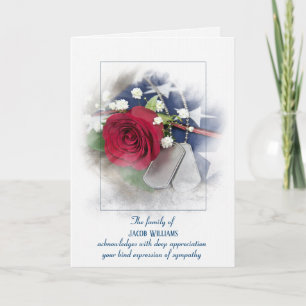 Sympathy Tack Hundbrickors och Ro Card Kort