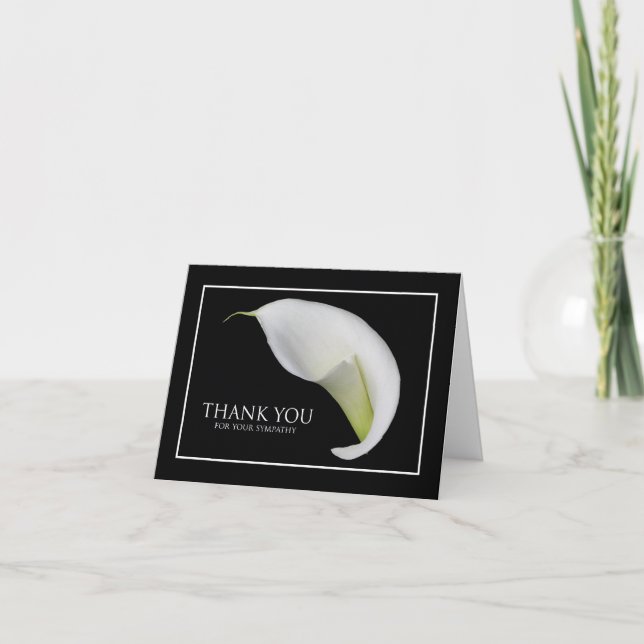 Sympathy Tackkort Card (Framsida)