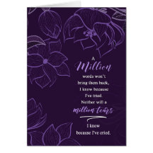 Sympati A Million Tårar i Deep Plum Botanical