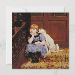 Sympati (av Briton Riviere) Kort