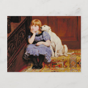 Sympati (av Briton Riviere) Vykort