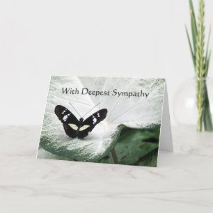 Sympati - Black butterfly Kort