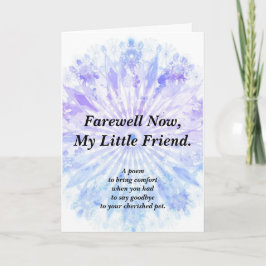 Sympati Dikt Pet-mappat kort