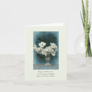 Sympati Dogwood Symbolises Hope Kort