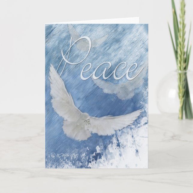 Sympati Dove-Peace Kort (Framsida)