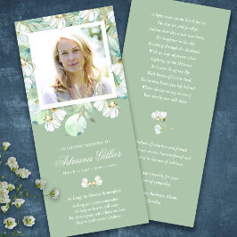Sympati Eucalyptus Foto Funeral Tack du Card