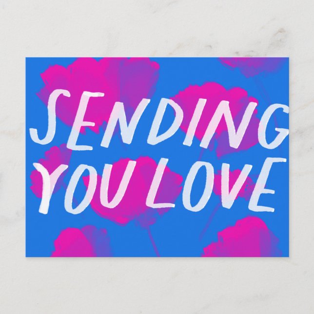 Sympati, få vykort (Framsida)