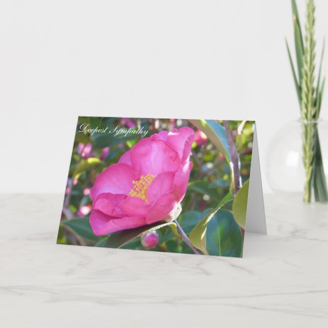 Sympati Flower Kort (Framsida)