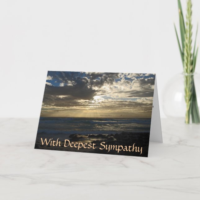 Sympati för förlust av modern kort (Framsida)