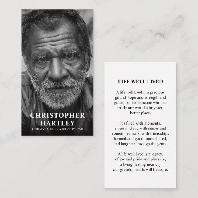 Sympati för fotot (Fram/baksida)