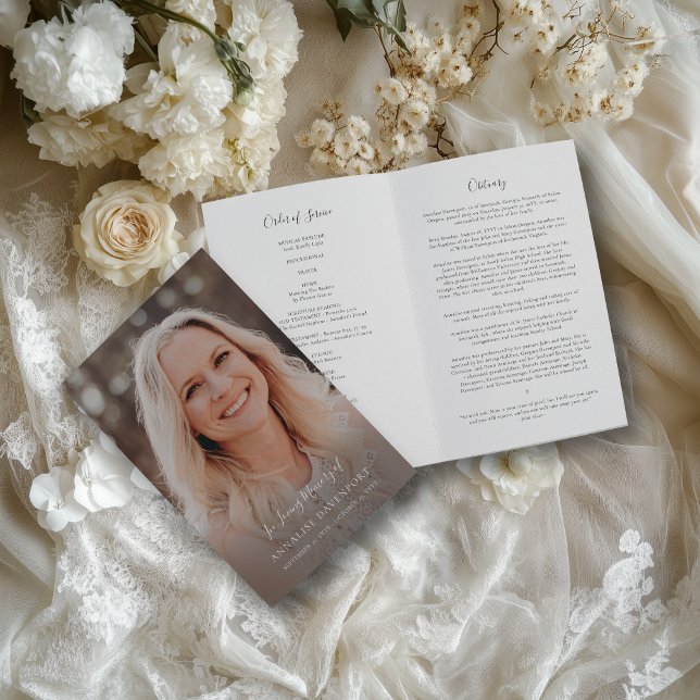 Sympati för multifoto-minnesfunktion - begravnings (This simple, yet elegant, program will help you express your love for your loved one.)