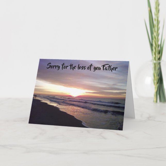 SYMPATI - FÖRLUST AV FAR KORT (Framsida)