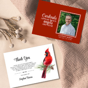 Sympati Funeral TACK kardinal Bird FOTO Kort