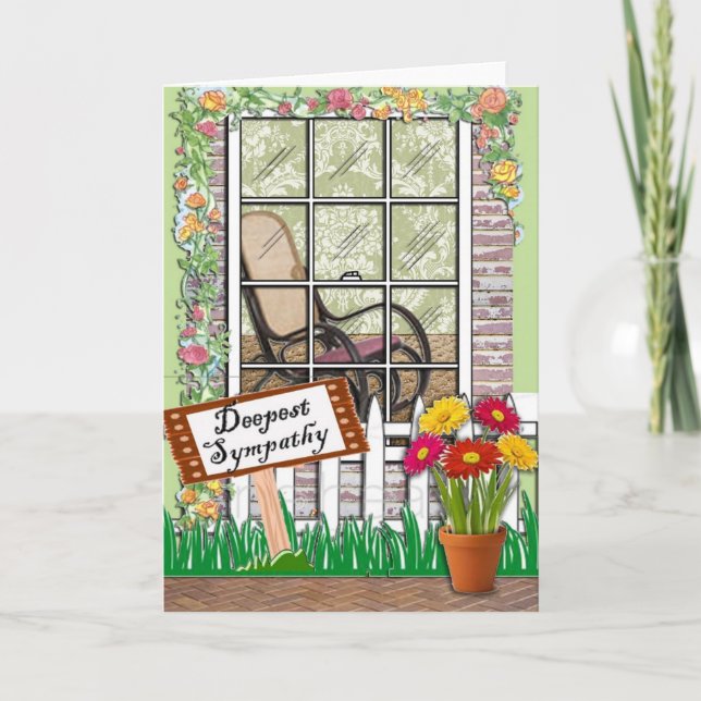 Sympati-hälsningskort Kort (Framsida)