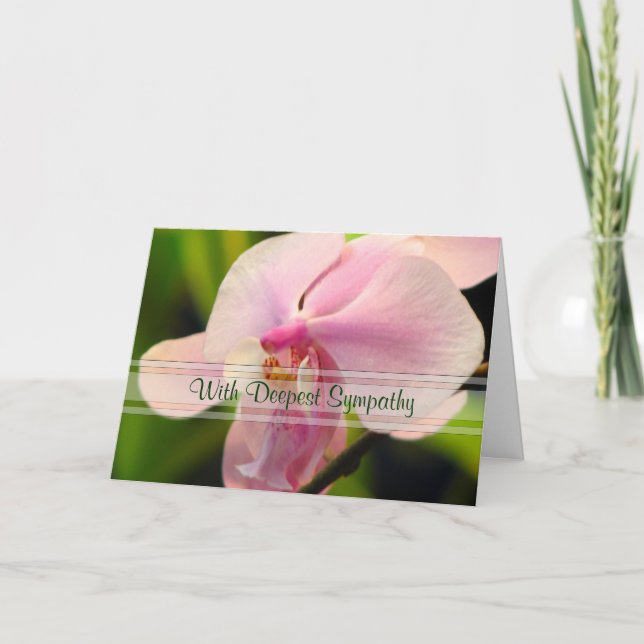 Sympati-hälsningskort Kort (Framsida)