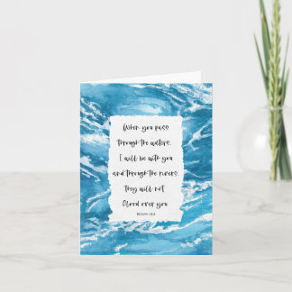 Sympati inspiration Scripture Bible Verse Ocean Kort