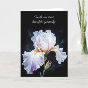 Sympati Lila Iris Kort