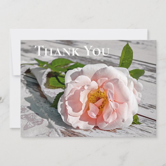 Sympati Memorial Service - tack för dina kort (Framsida)