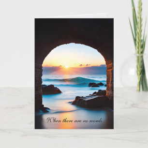 Sympati Ocean Sunrise med Stone Arch Kort