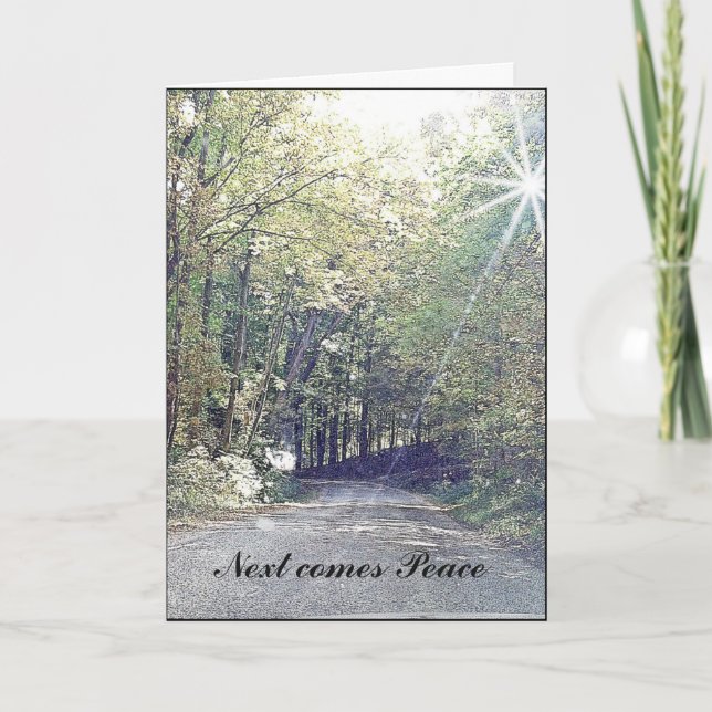 Sympati och fred kort (Framsida)