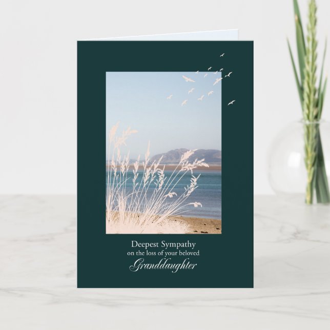 Sympati på förlust av dotterdotter kort (Framsida)
