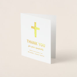 Sympati på guldfärja - tack för ditt kort med Kor