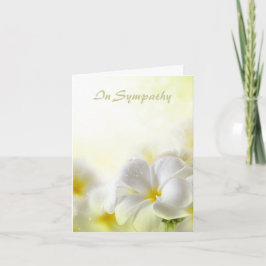 Sympati Plumeria Tack Kort