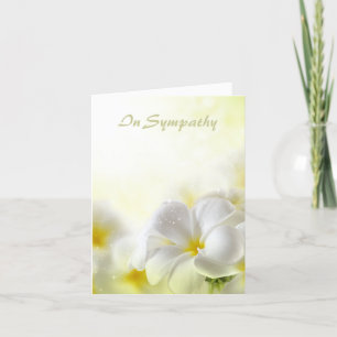 Sympati Plumeria Tack Kort