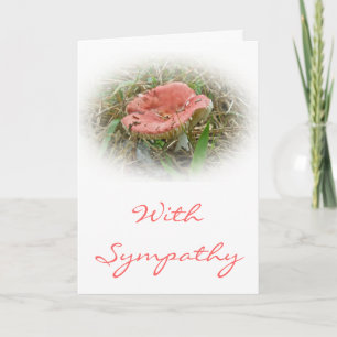 Sympati Rosa Mushroom Kort