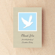 Sympati Tack Flat Card - Dove