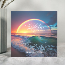Sympati TACK Memorial Rainbow Ocean Vatten