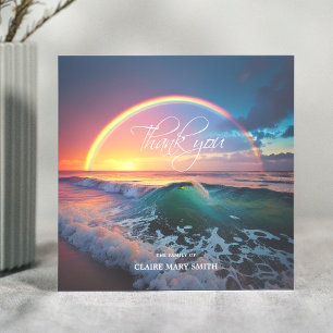 Sympati TACK Memorial Rainbow Ocean Vatten
